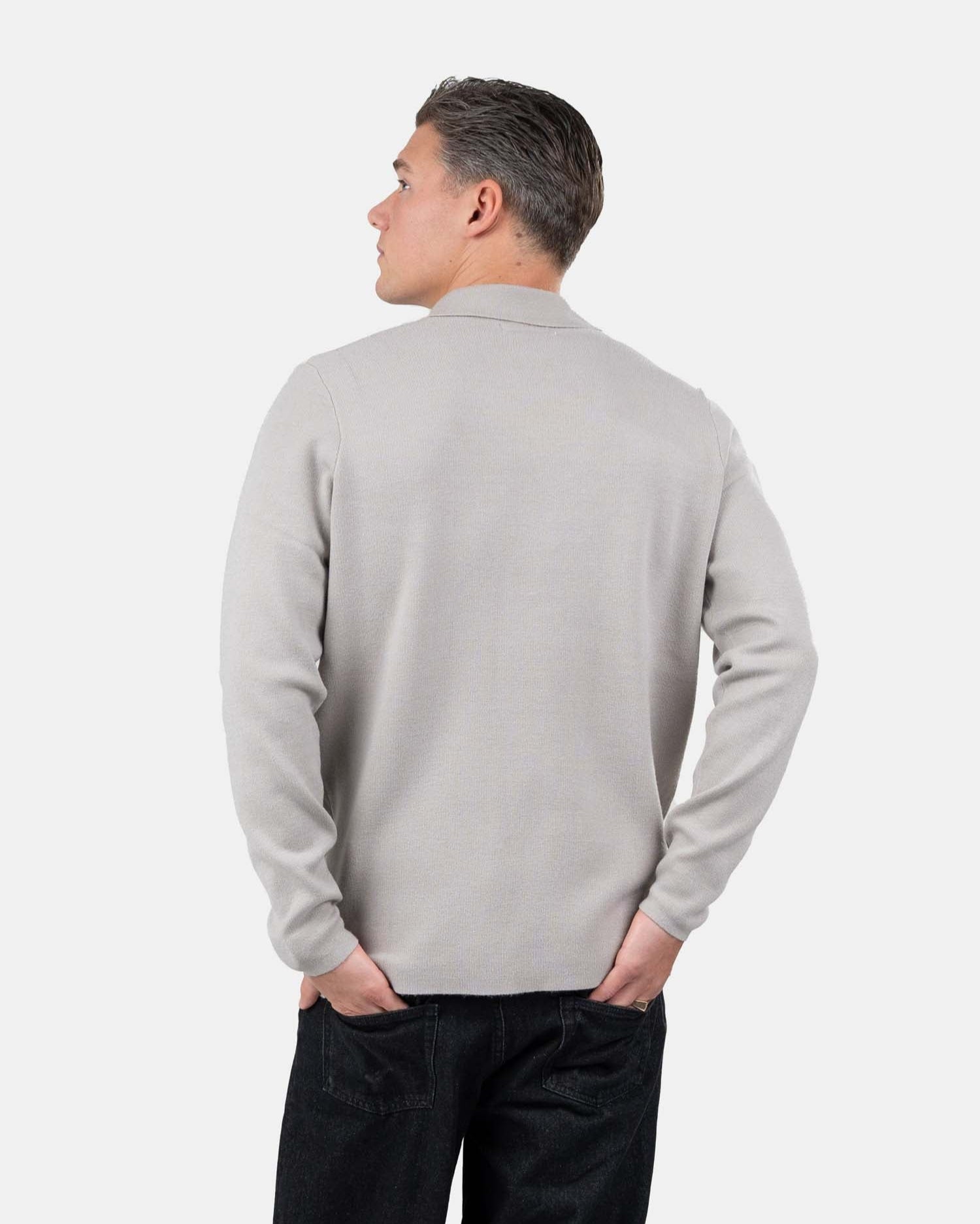 Half Zip Polo Grå | Skagen - clothing.dk